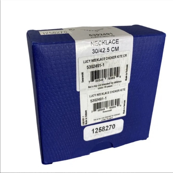 🔥FLASH SALE🔥Swarovski Lucy Kite Choker, White, Rhodium plating - Picture 2 of 9